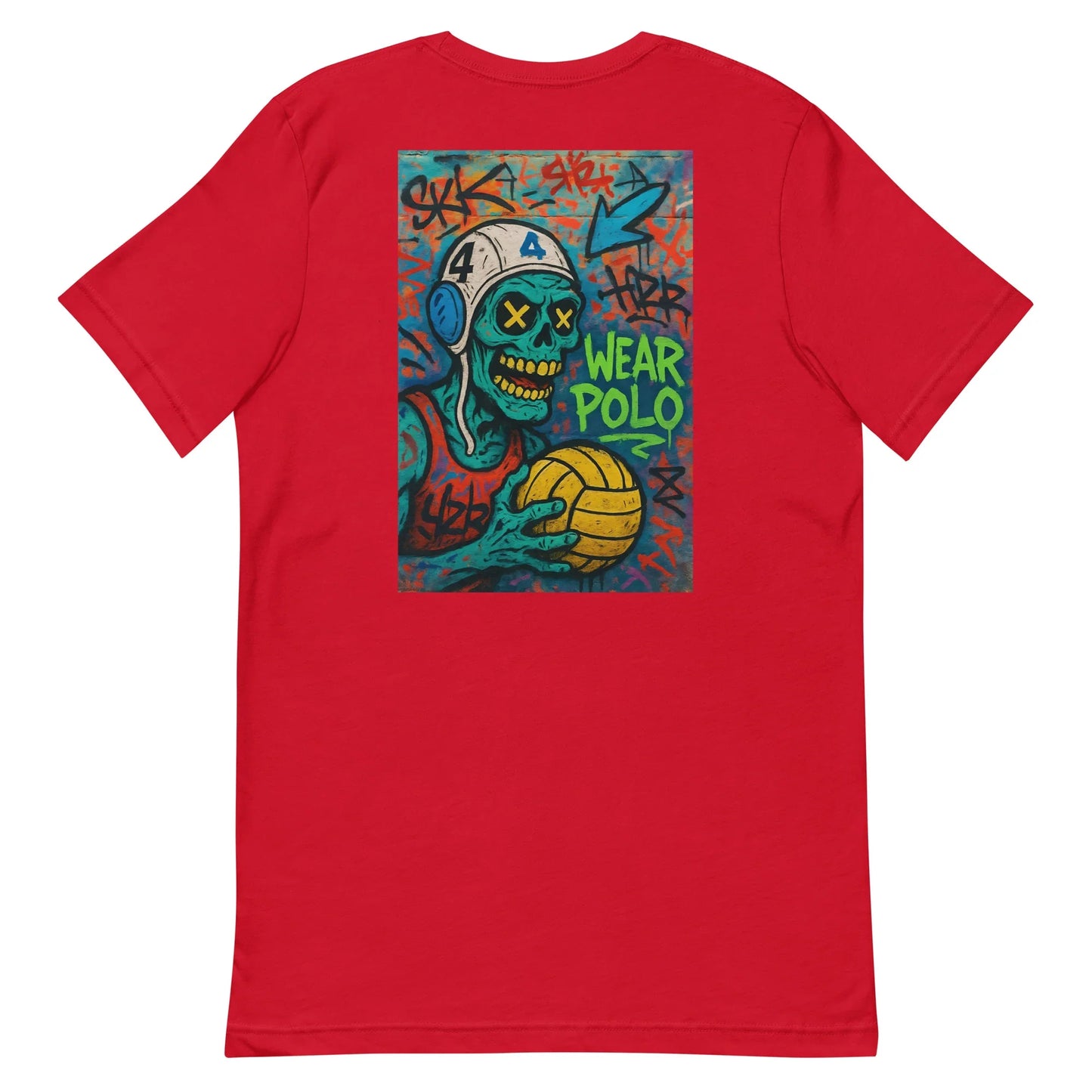 Camiseta de Waterpolo Estilo Urbano Zombie