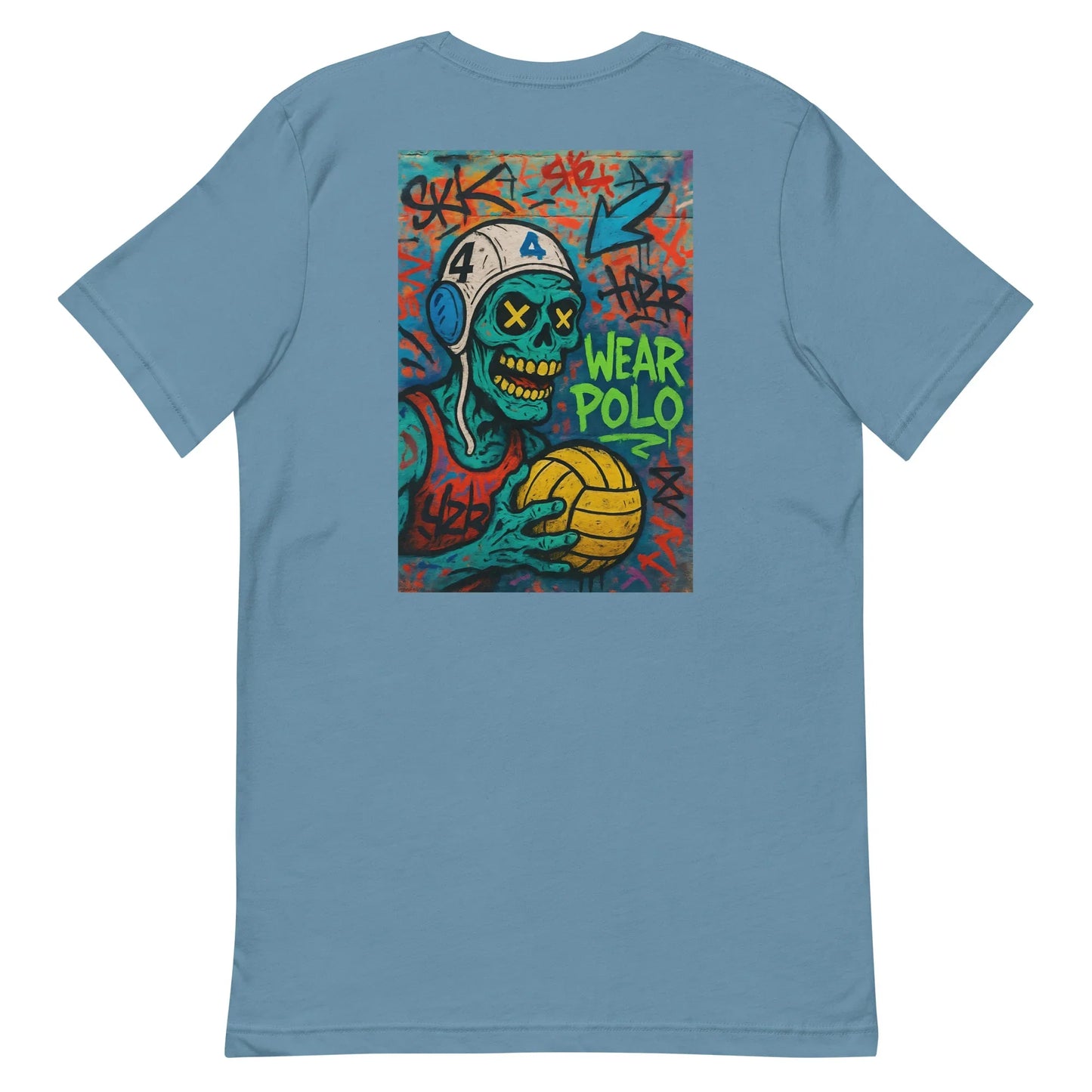 Camiseta de Waterpolo Estilo Urbano Zombie