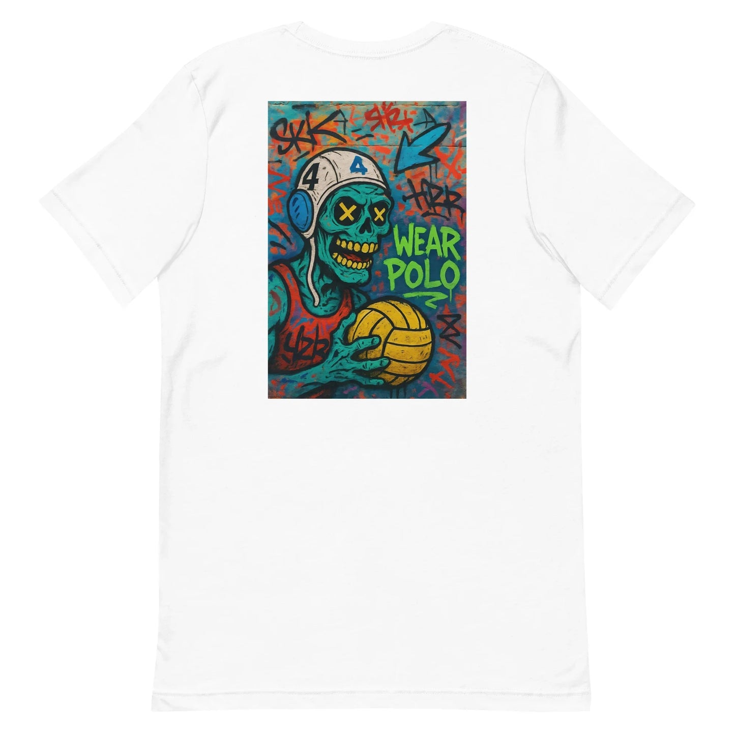 Camiseta de Waterpolo Estilo Urbano Zombie