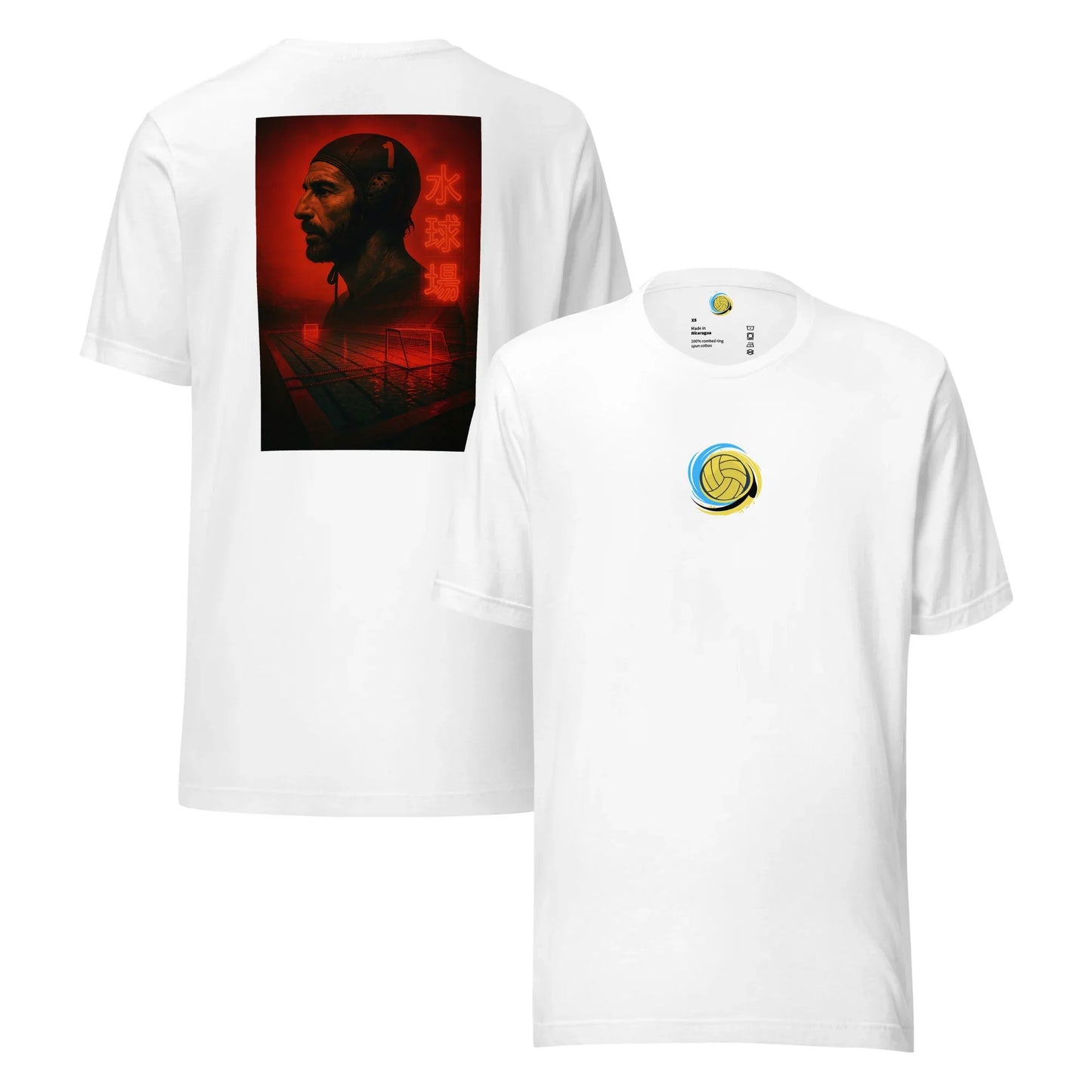 Camiseta de waterpolo - Muro Rojo