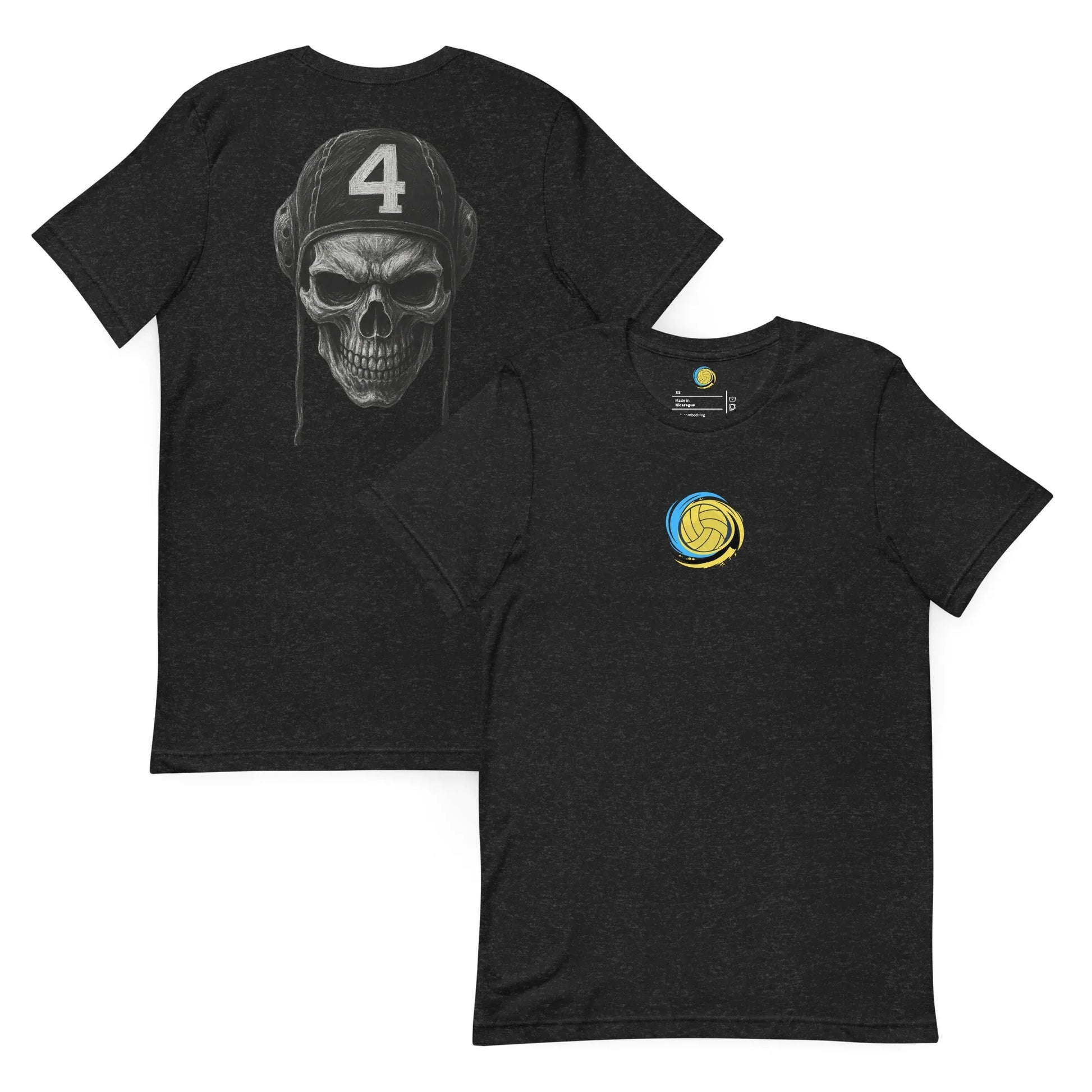 Camiseta de waterpolo - Calavera sin miedo