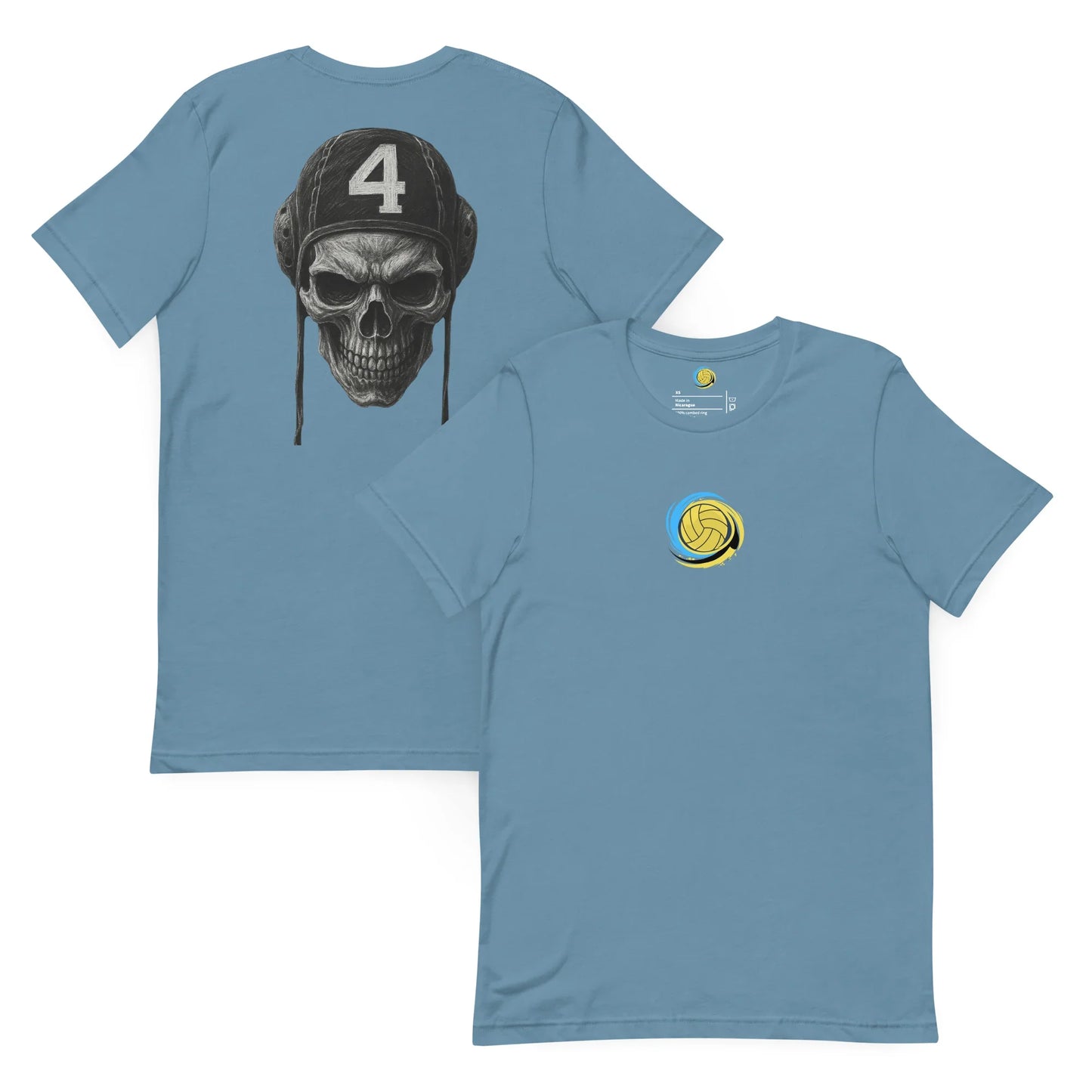 Camiseta de waterpolo - Calavera sin miedo